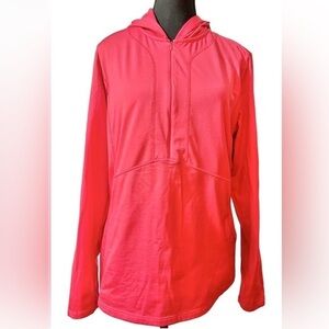 LL Bean Lycra/Polyester Ladies Hooded Pullover Size Large